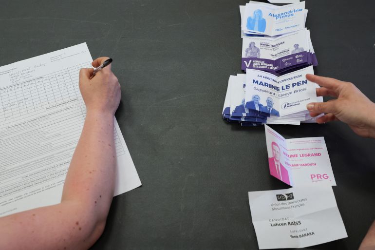 First round of French parliamentary elections
