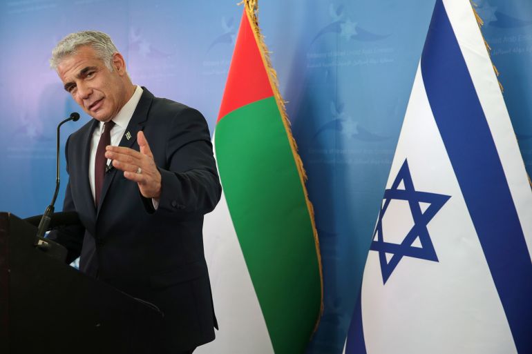 rtxdt9xk-1 Israeli foreign minister visits UAE