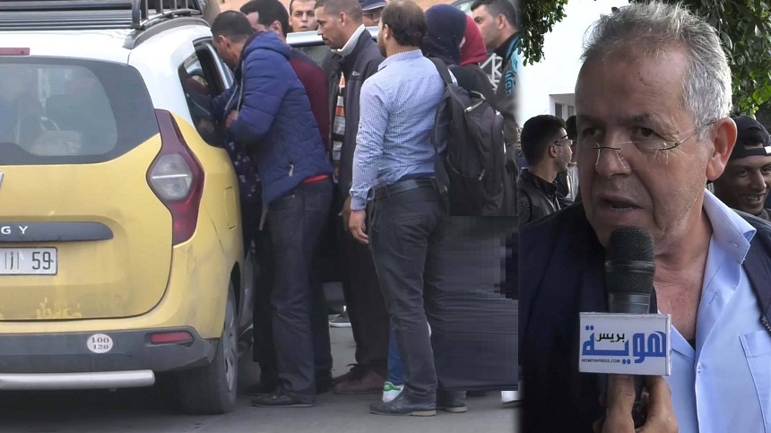 فيديو.. سائقو الطاكسيات يستغلون حادث القطار ويرفعون الأسعار