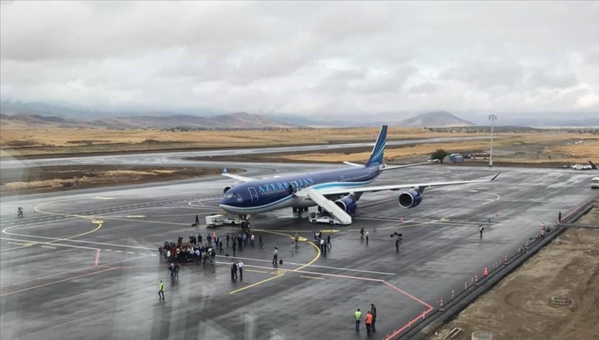 عقب تحريرها.. استمرار الرحلات التجريبية لمطار فضولي الأذربيجاني